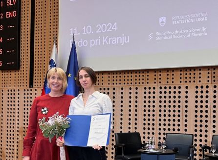 Prof. dr. Maja Pohar Perme prejela Blejčevo priznanje