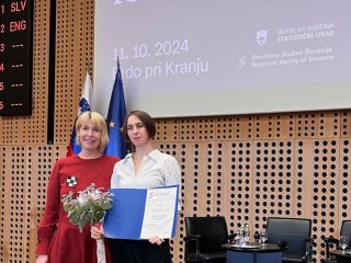 Prof. dr. Maja Pohar Perme prejela Blejčevo priznanje